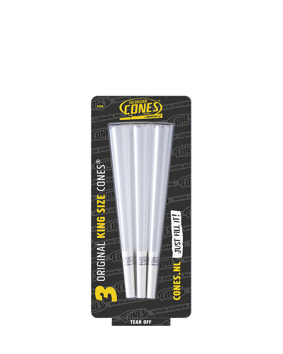 Original Pre Rolled Cones® White King Size 3pcs. Blister Pack