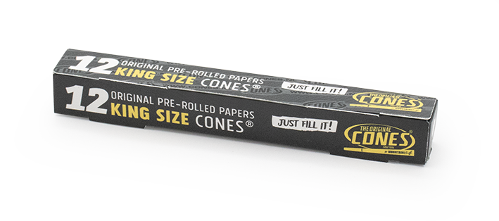 Conos® Preenrollados Originales Blanco Basic King Size 12uds. - 100 cajas x 12uds. por caja maestra