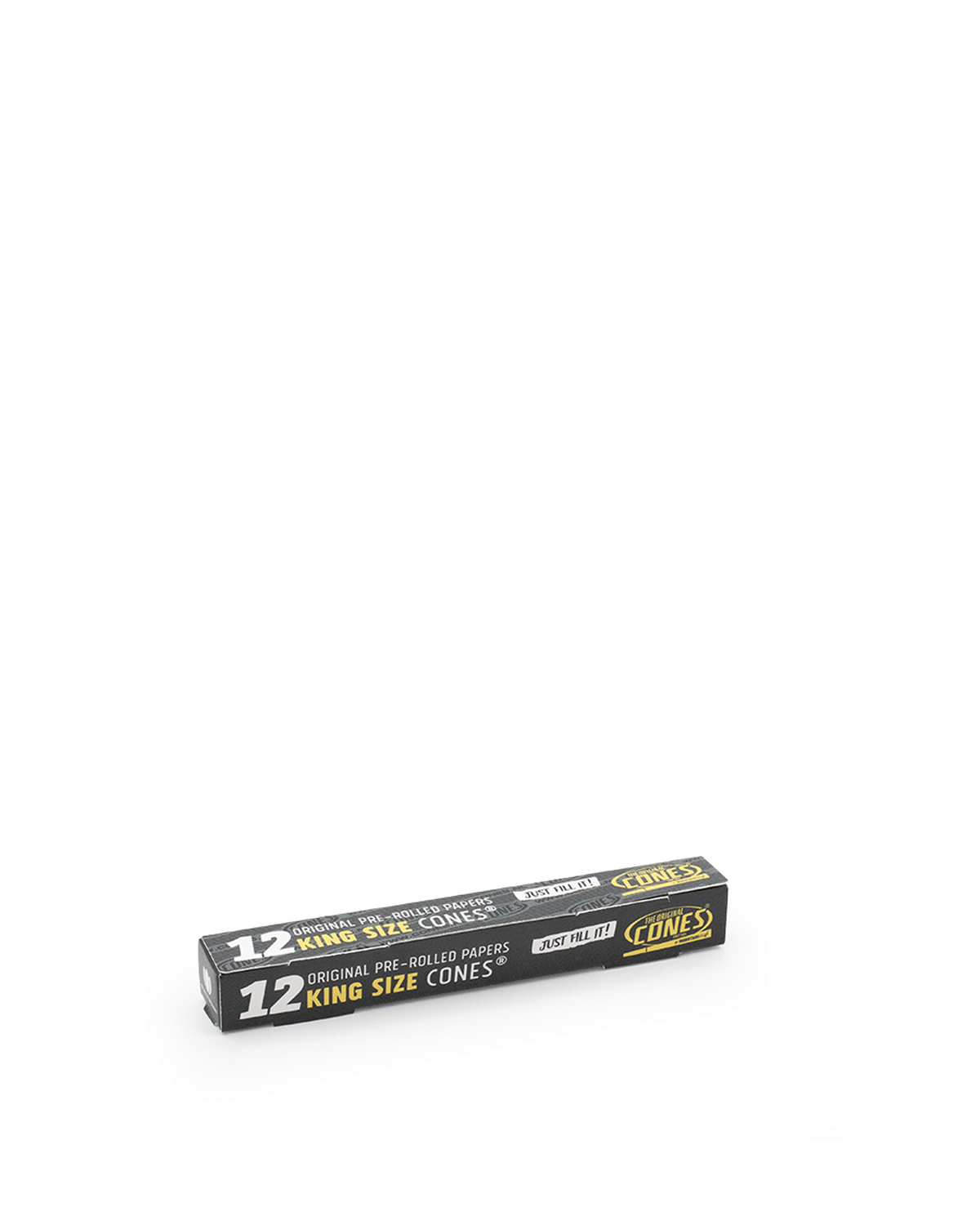 Original Pre Rolled Cones® White Basic King Size 12pcs. Slidebox