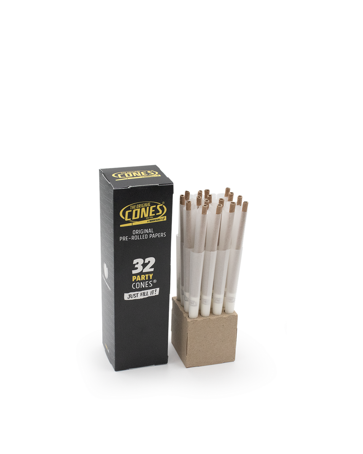Original Pre Rolled Cones® White Party 32pcs. Mini Bulk Box