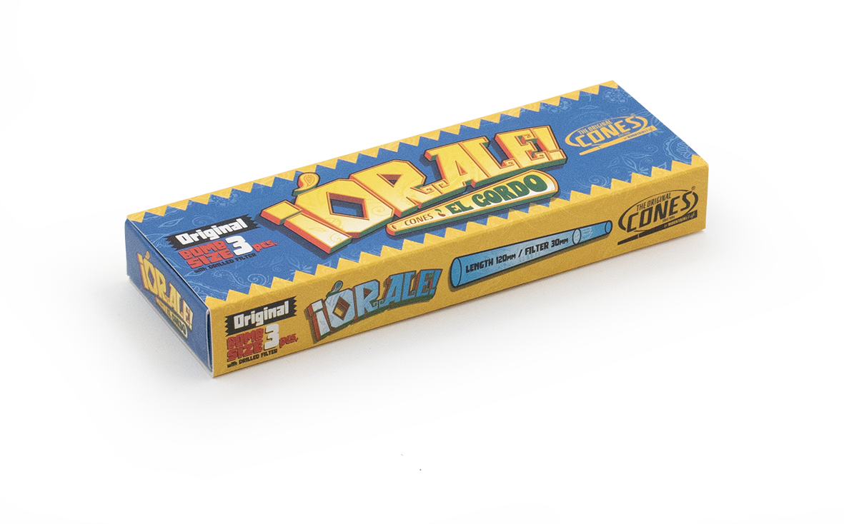 Original Pre Rolled Cones White Bomb Size Orale 3pcs.