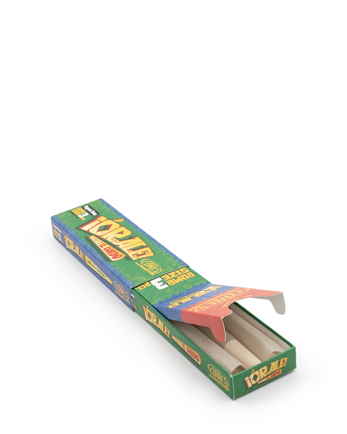 Bio Organic Hemp Pre Rolled Cones® Hemp Bomb Size Orale 3pcs.