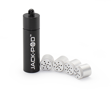 Stash Tube 4+ Black (incl. 4 capsules)