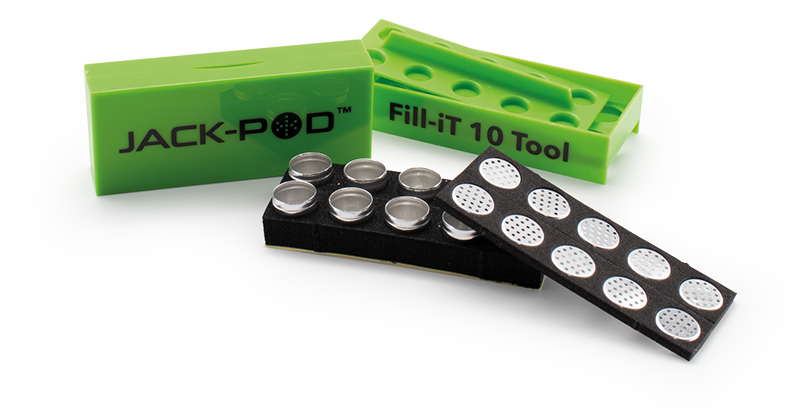 Fill-iT 10 Tool - incl. 10 Jack-Pods / 10 sets per display