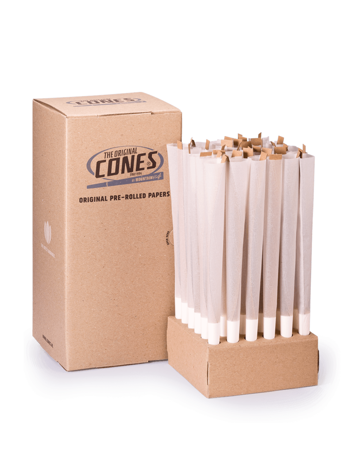 Original Pre Rolled Cones® White Giga 280/88 - Bulk Box contains 36pcs.