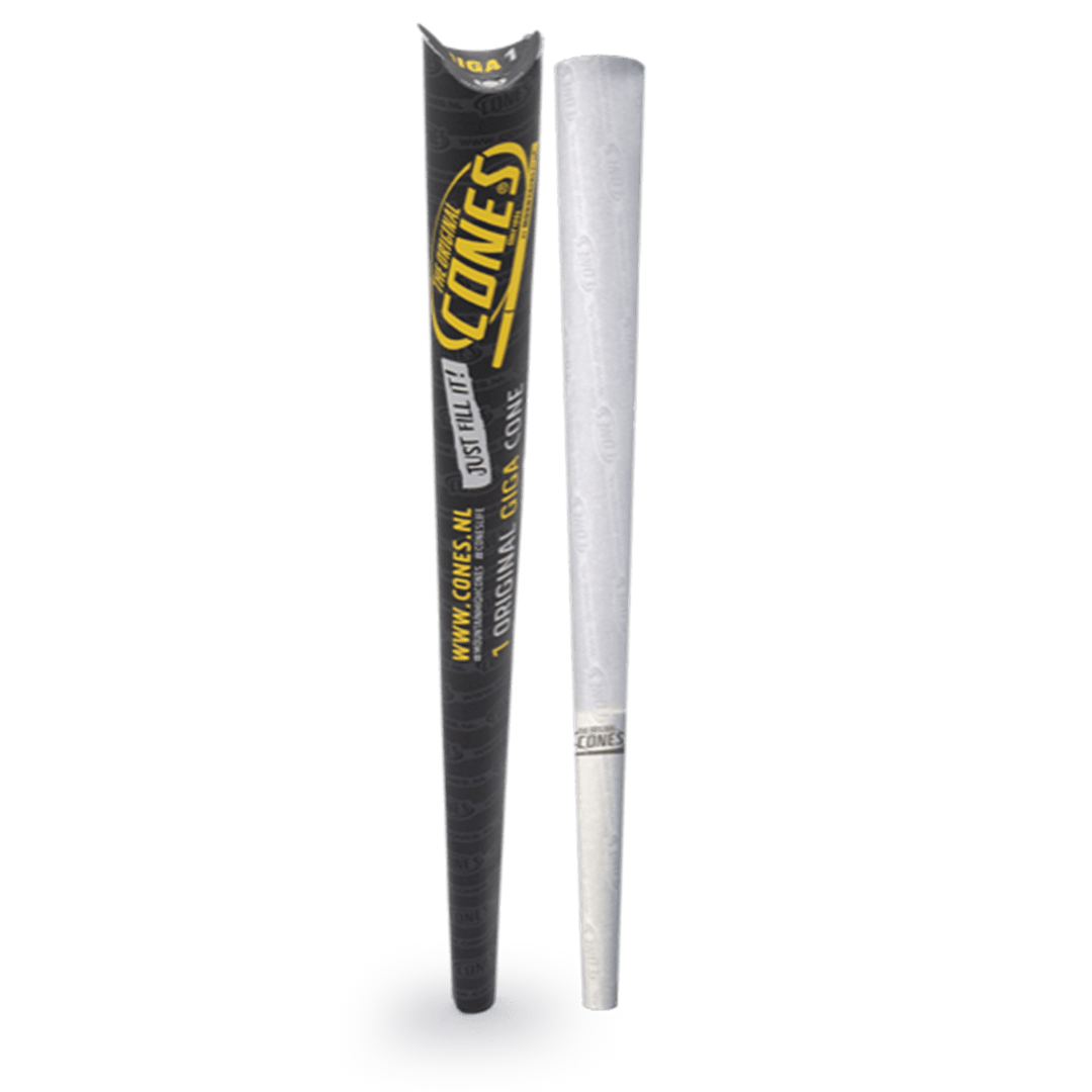 Original Pre Rolled Cones® White Giga 1Stk. - Display enthält 15 Papierpackungen