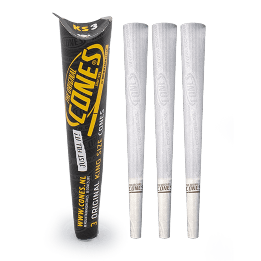 Original Pre rolled Cones® White King Size 3pcs.