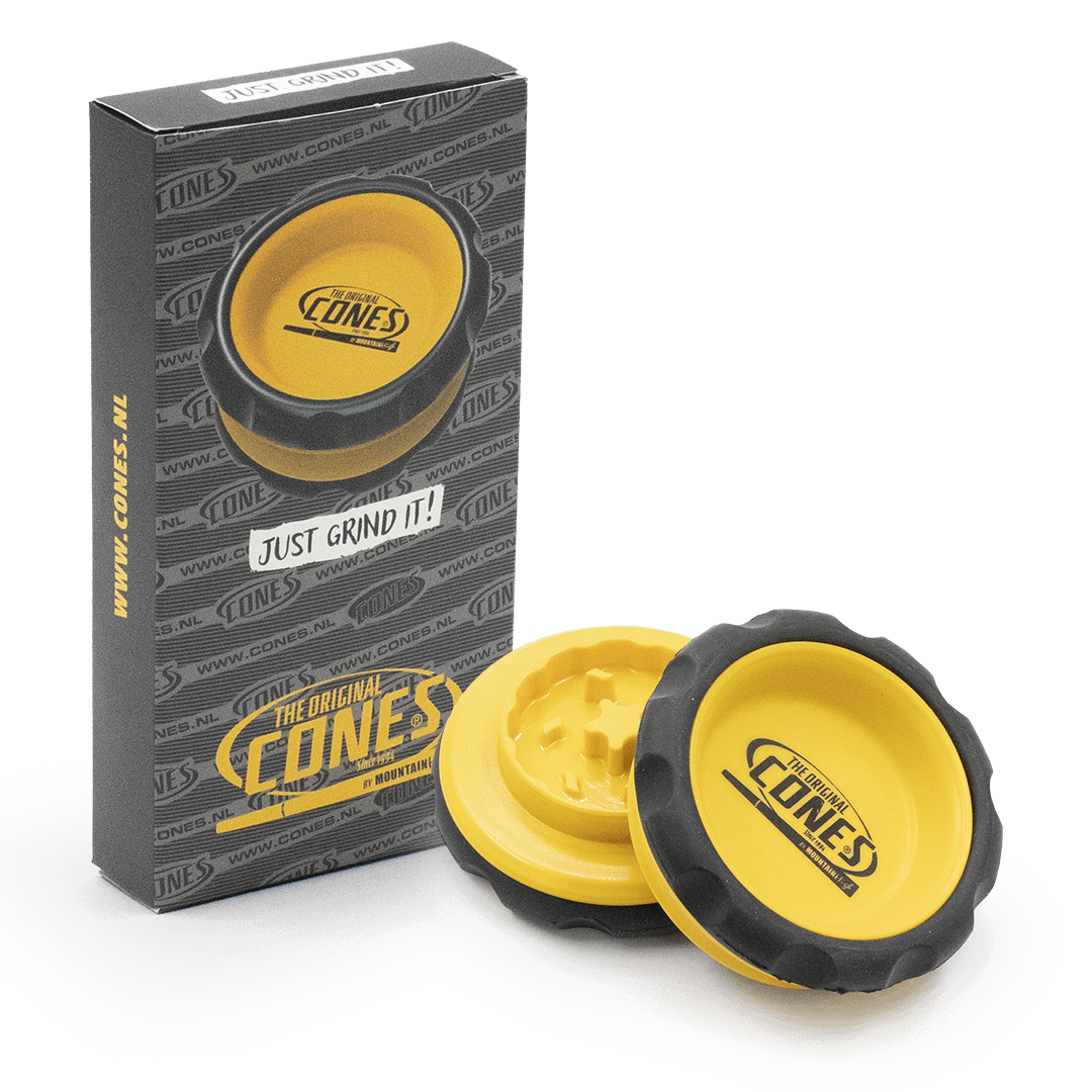Grinder with Cones Logo