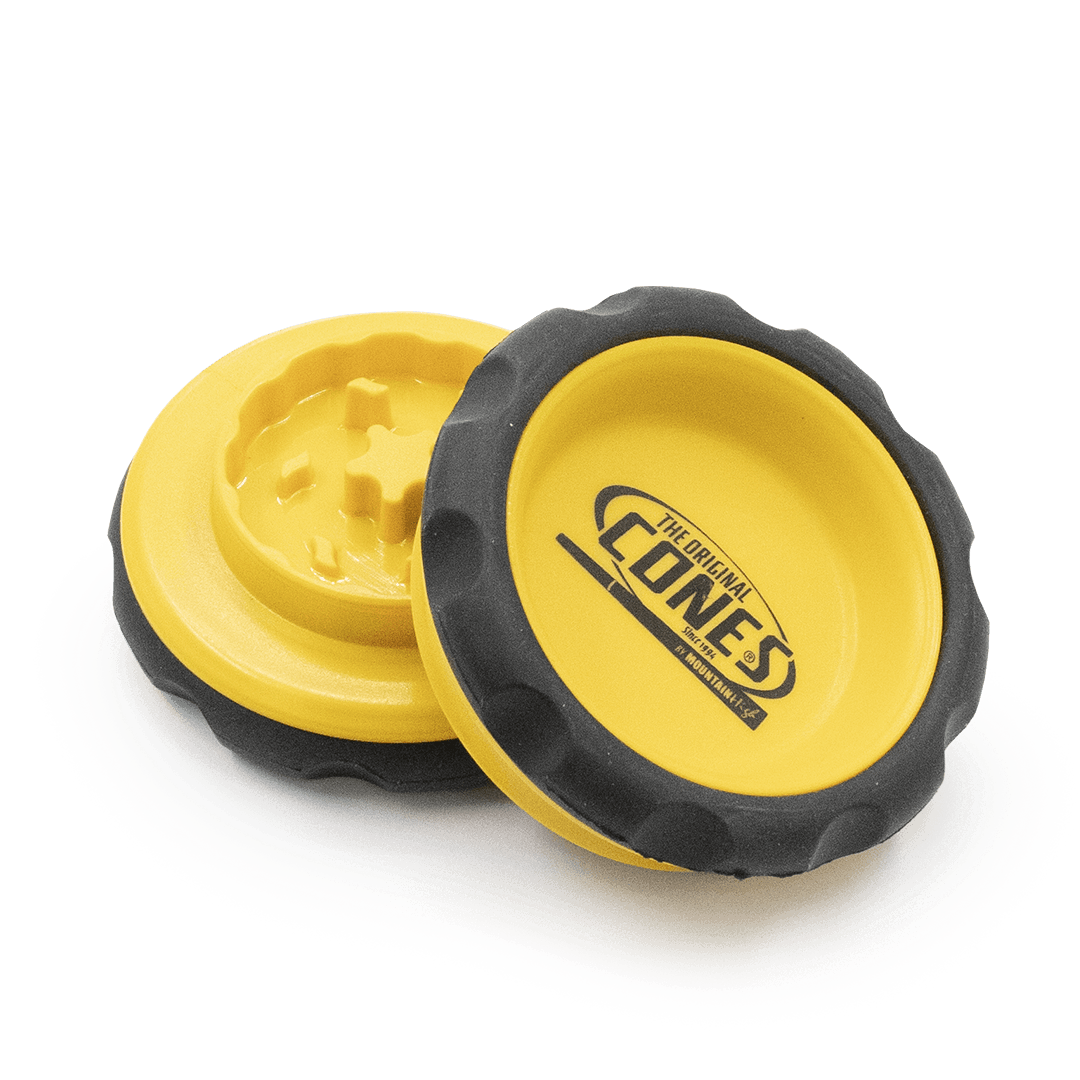 Grinder mit Kegel-Logo
