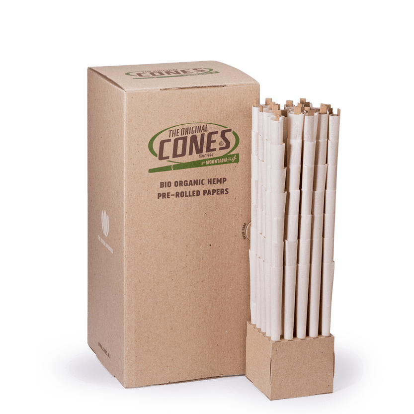 Bio Organic Hemp Pre rolled Cones® Hemp Party 1- box contains 700pcs.