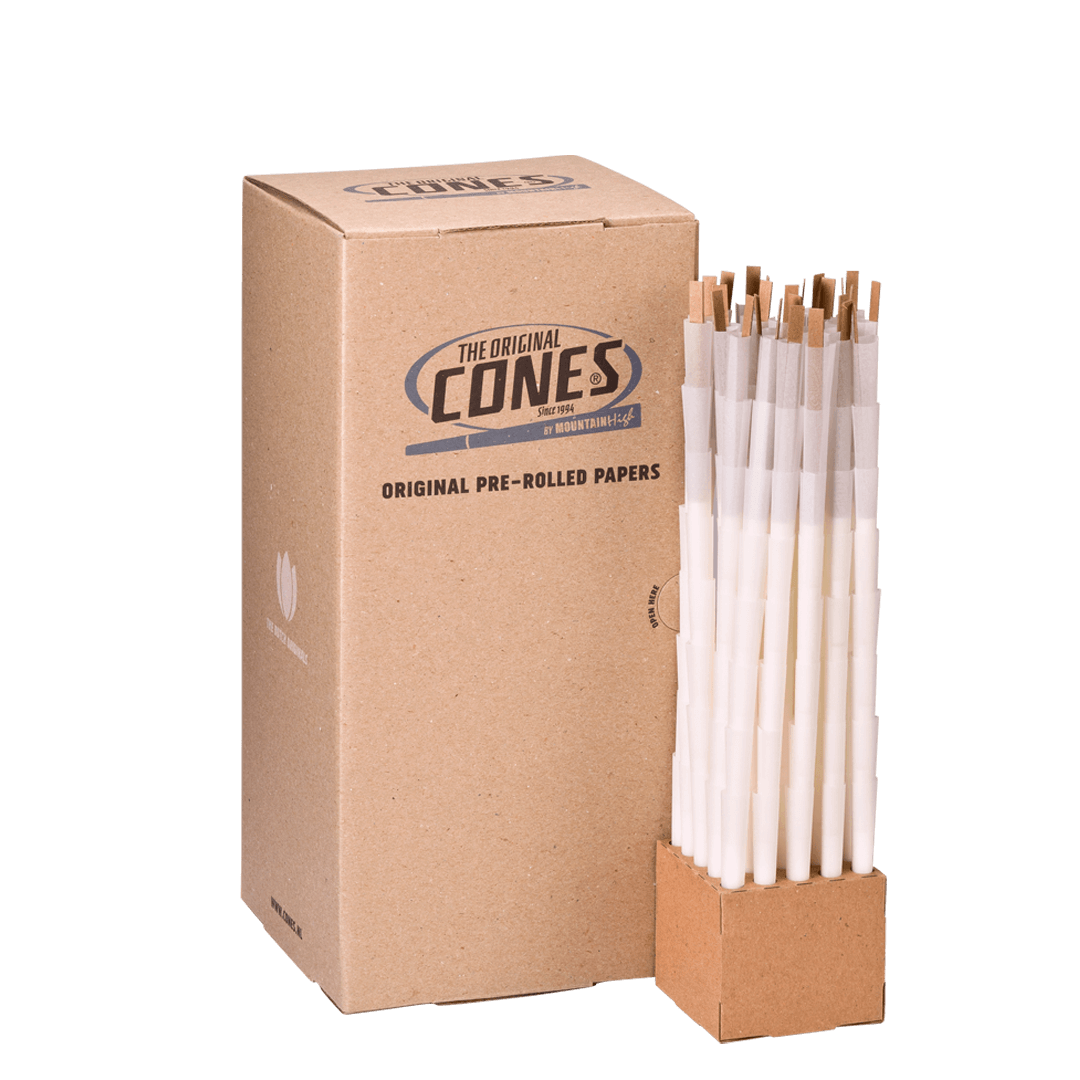 Original Pre Rolled Cones® White Small 98/26 - Box Contains 800pcs.