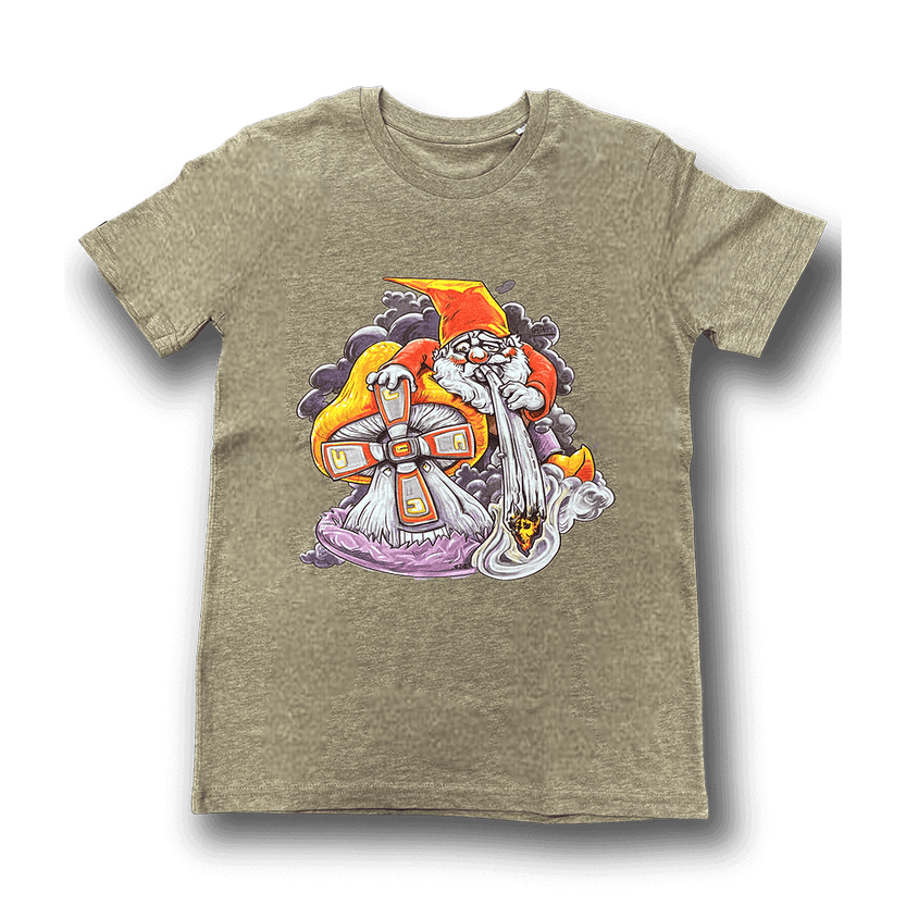 T-shirt unisex - Sand - Gnome - Size M