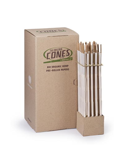 Bio Organic Hemp Pre rolled Cones® Hemp Reefer 109/40 - Bulk Box contains 500pcs.