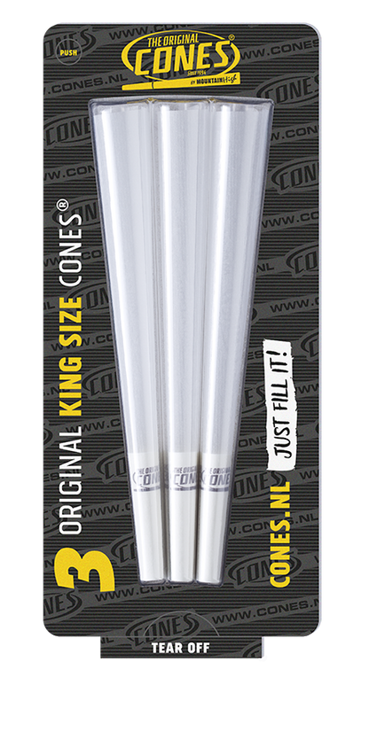 Original Pre Rolled Cones® White King Size 3pcs.