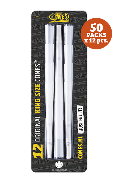 Original Pre Rolled Cones® White King Size 12 Stück - 50 x 12 Stück pro Umkarton