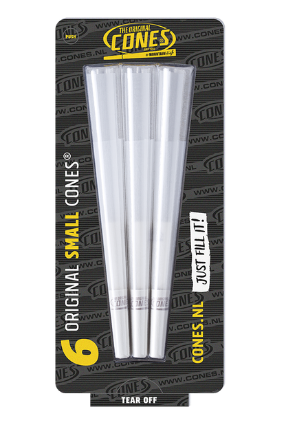 Original Pre Rolled Cones® White Small 1¼ Size 6pcs. blister pack