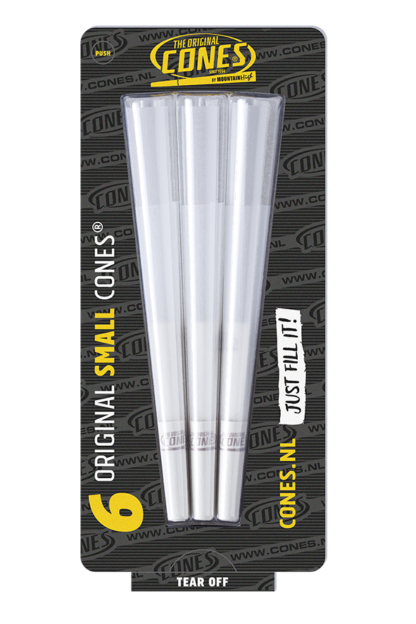 Original Pre Rolled Cones® White Small 1¼ Size 6pcs. blister pack