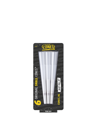 Original Pre Rolled Cones® White Small 1¼ Size 6pcs. Blister Pack