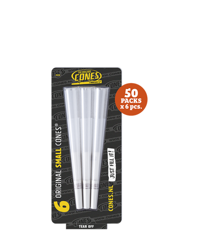 Original Pre Rolled Cones® White Small 1¼ Size 6pcs. - 50 x 6pcs. per Master Case