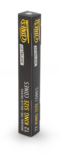 Original Pre rolled Cones® White Basic King Size 12pcs. - 100 boxes x 12pcs. per master case