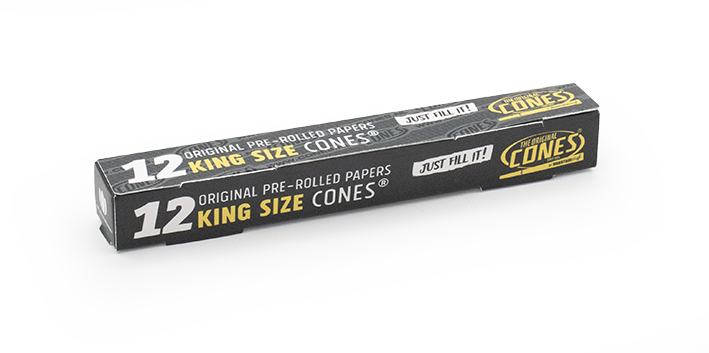 Original Pre Rolled Cones® White Basic King Size 12pcs.