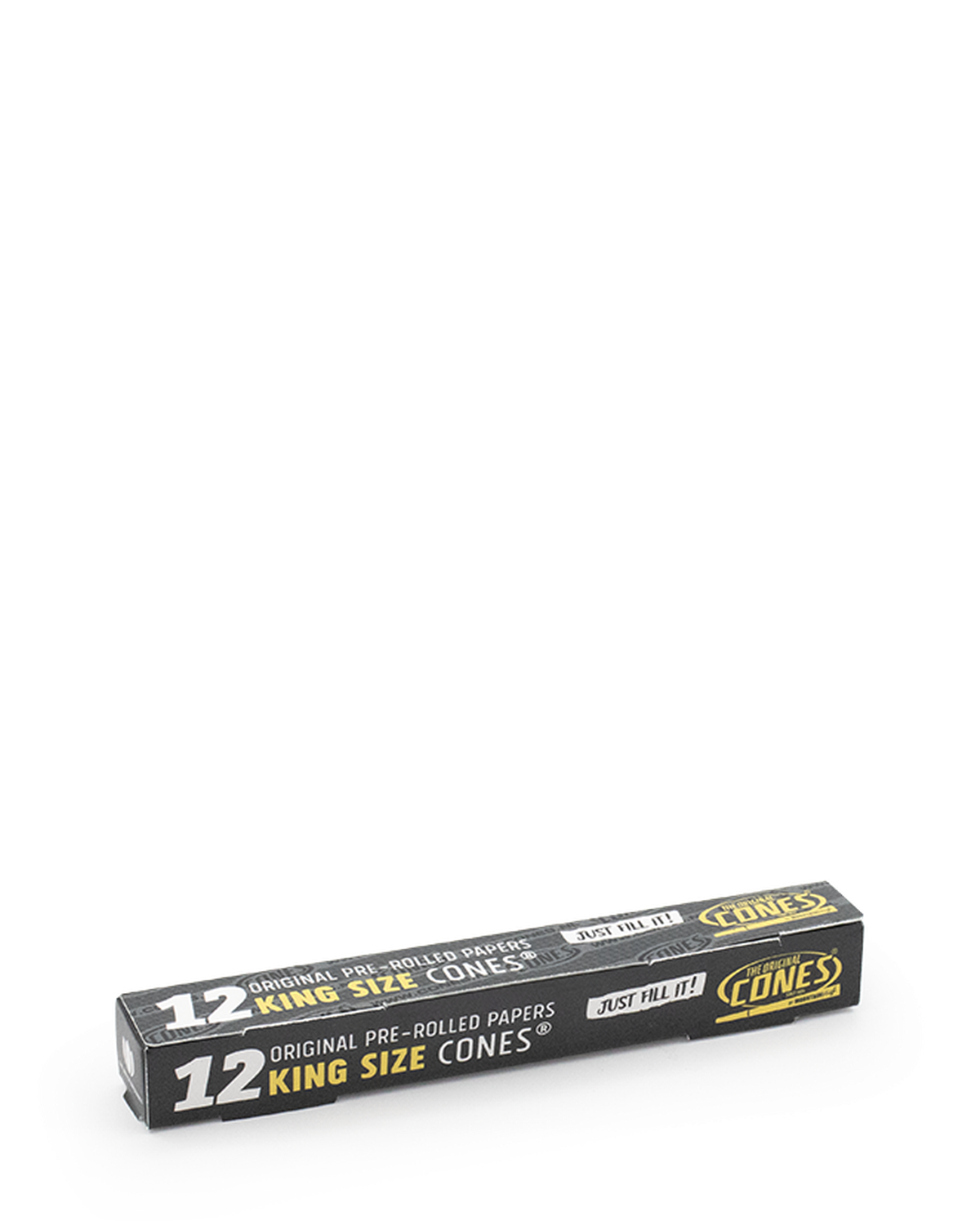 Original Pre Rolled Cones® White Basic King Size 12pcs. Slidebox