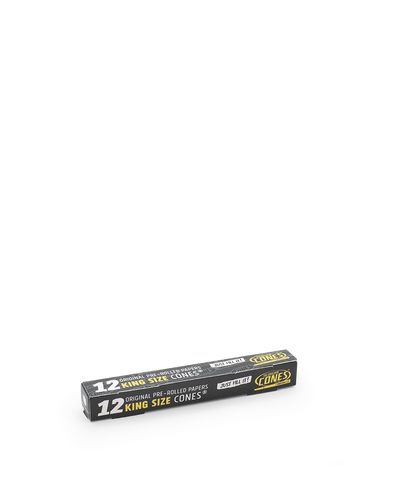 Original Pre Rolled Cones® White Basic King Size 12pcs. Slidebox