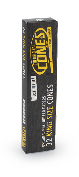 Conos Pre Enrollados Originales® Blanco Básico King Size 32uds. - 100 x 32 uds. por caja maestra