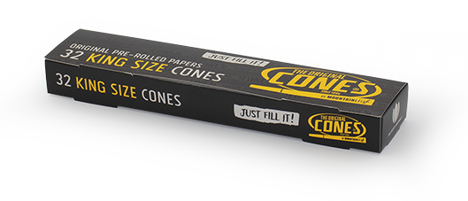 Conos Pre Enrollados Originales® Blanco Básico King Size 32uds. - 100 x 32 uds. por caja maestra