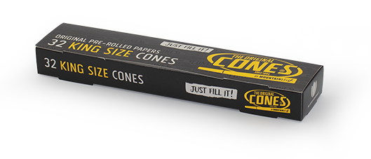 Original Pre Rolled Cones® White  Basic King Size 32pcs. - 100 x 32pcs. per master case