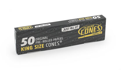 Conos® Preenrollados Originales Blanco Basic King Size 50uds. - 100 cajas x 50uds. por caja maestra