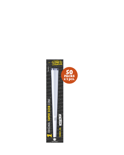 Original Pre Rolled Cones® White Super Sized 1pc. - 50 x 1pc. per Master Case