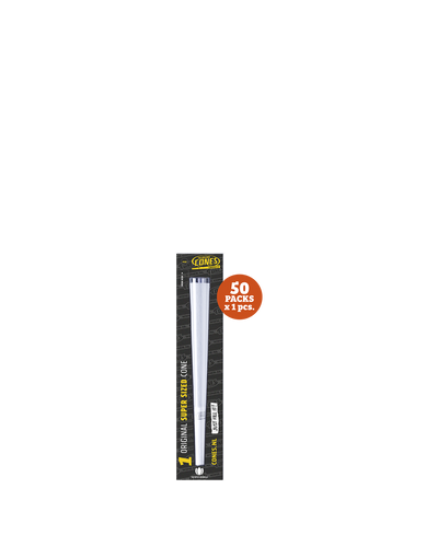 Original Pre Rolled Cones® White Super Sized 1pc. - 50 x 1pc. per Master Case