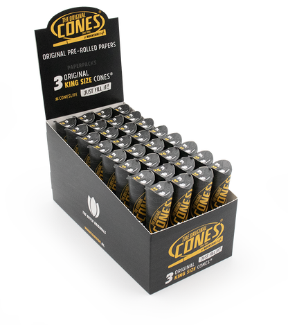 Original Pre rolled Cones® White King Size 3Stk.