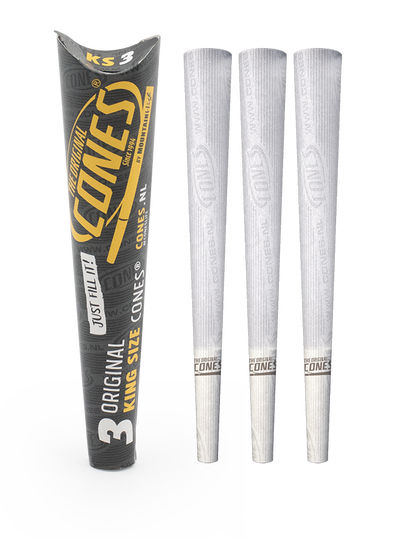 Original Pre rolled Cones® White King Size 3pcs.