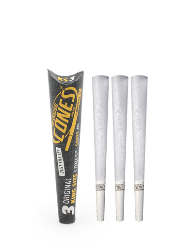 Original Pre rolled Cones® White King Size 3pcs. Paper Pack
