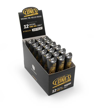 Original Pre rolled Cones® White King Size 12pcs.