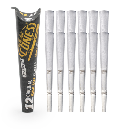 Original Pre rolled Cones® White King Size 12pcs.