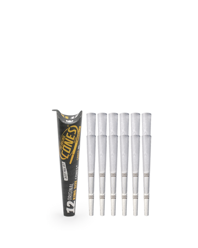 Original Pre rolled Cones® White King Size 12pcs. Paper Pack