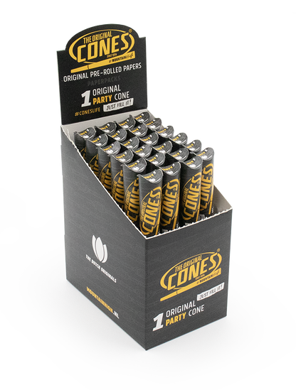 Conos Preenrollados Originales® Party Blanco 1ud