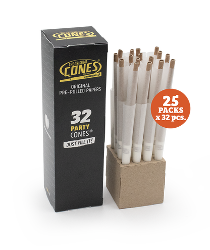 Original Pre Rolled Cones® White Party 32pcs. - 25 x 32pcs. per master case