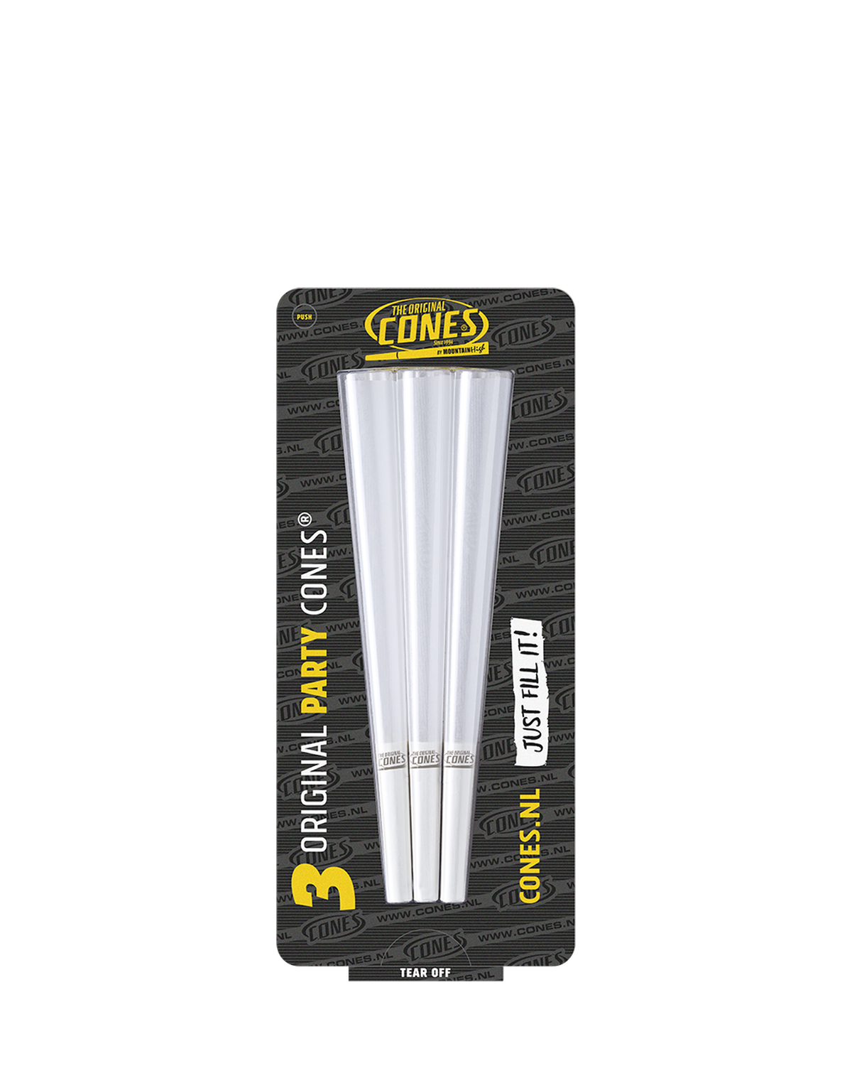 Original Pre Rolled Cones® White Party 3pcs. Blister Pack