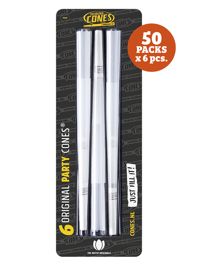 Original Pre Rolled Cones® White Party 6 Stück - 50 x 6 Stück pro Umkarton