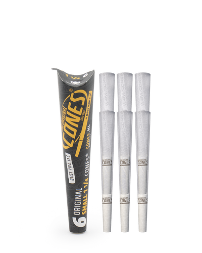 Original Pre rolled Cones® White Small 1¼ 6pcs. Paper Pack