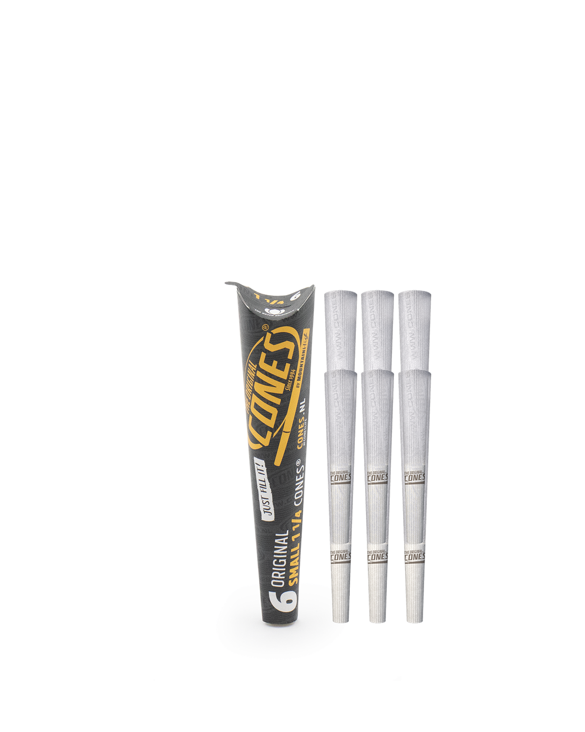 Original Pre rolled Cones® White Small 1¼ 6pcs. Paper Pack