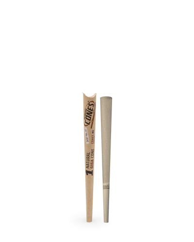 Natural Pre rolled Cones® Brown Giga 1pc. Paper Pack