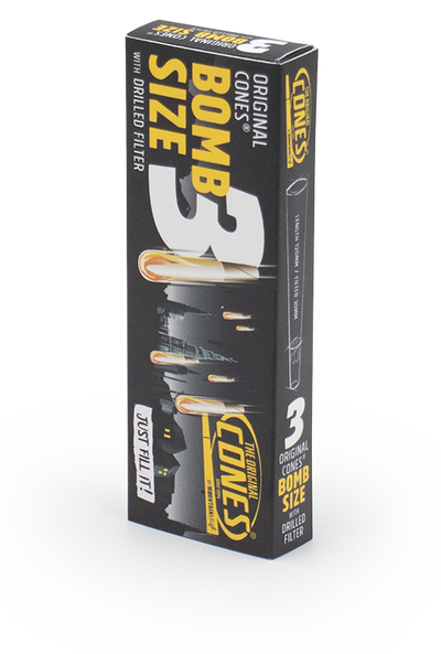 Original Pre Rolled Cones® White Bomb Size 3pcs.