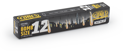 Original Pre Rolled Cones® White Bomb Size 12pcs.