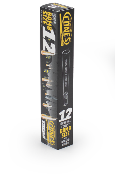 Original Pre Rolled Cones® White Bomb Size 12pcs.