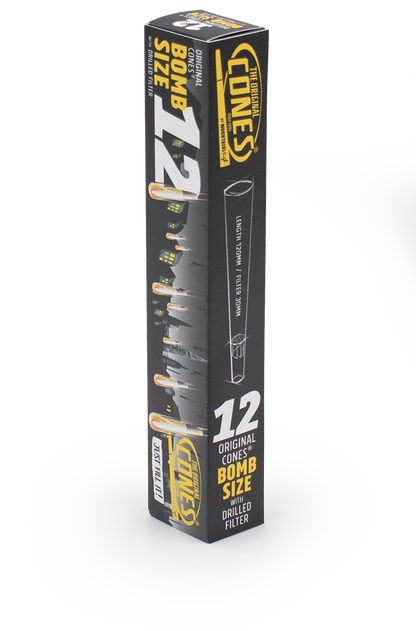 Original Pre Rolled Cones® White Bomb Size 12pcs.